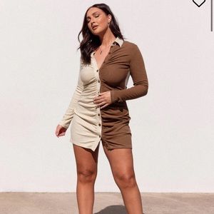 Princess Polly long sleeve button down dress!